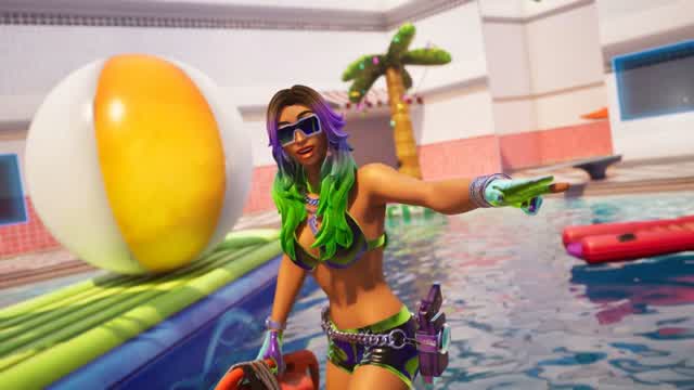 Pool Day Revive GG V2 — Fortnite Creative map cover art