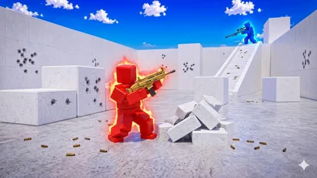 CRAZY RVB RED VS BLUE UNC THUNG SAHUR — Fortnite Creative map