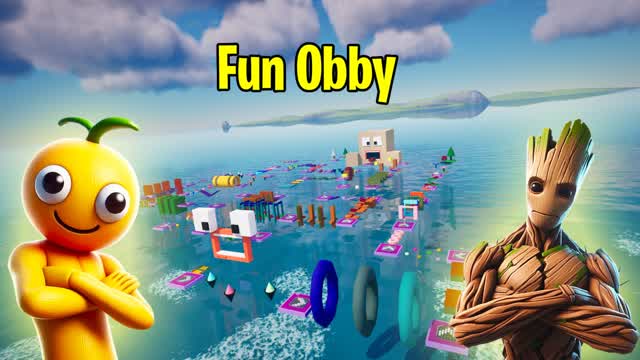 Fun Obby — Fortnite Creative map cover art