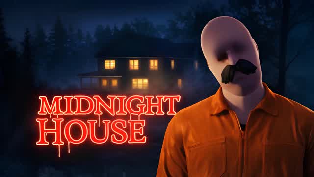 MIDNIGHT HOUSE [HORROR] — Fortnite Creative map cover art