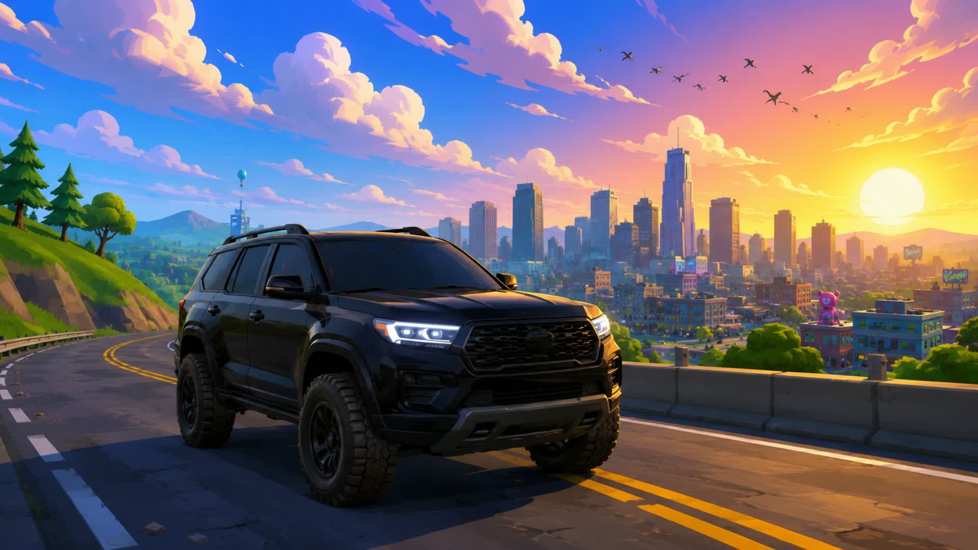 TMNT Drive City 🚗 — Fortnite Creative map