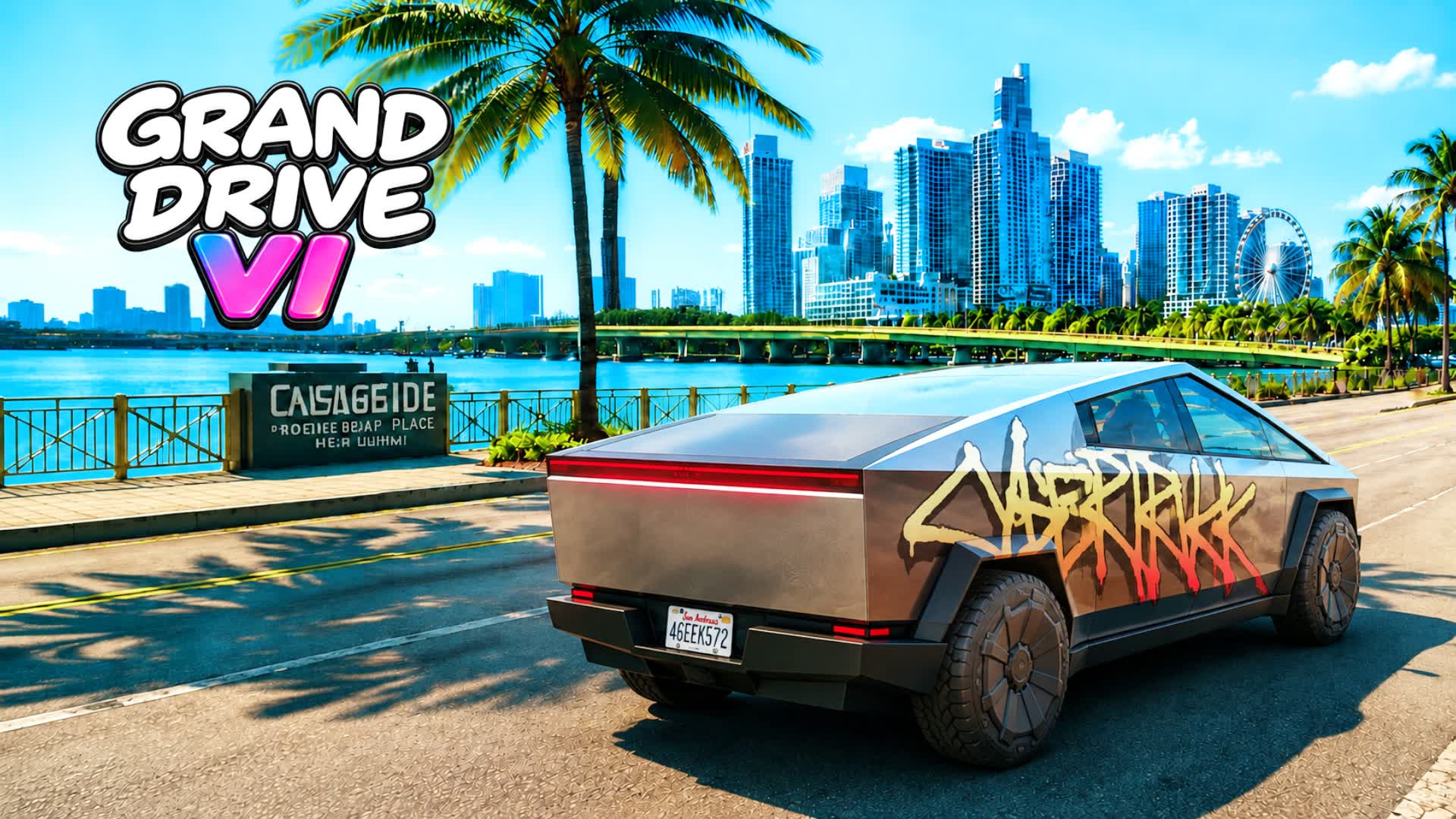 GRAND DRIVE AUTO VI LUCIA — Fortnite Creative map