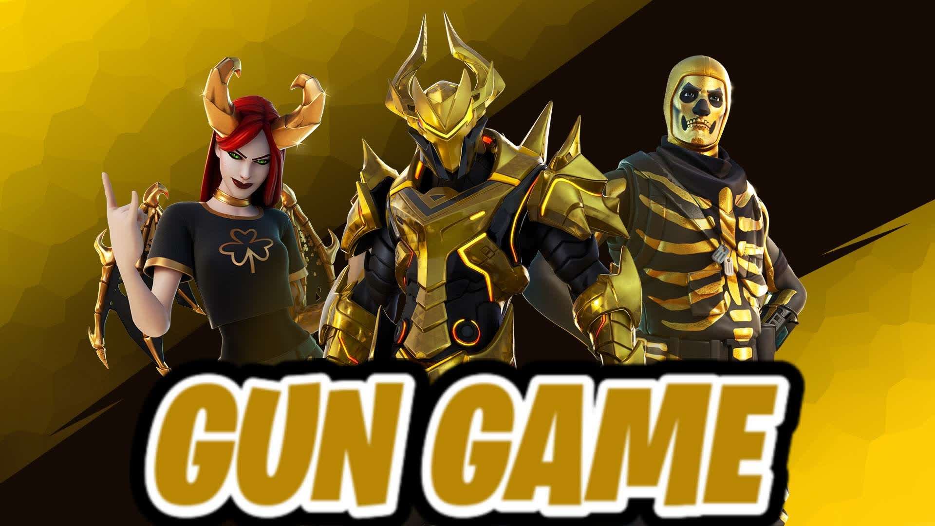 SOLID GOLD GUN GAME — Fortnite Creative map