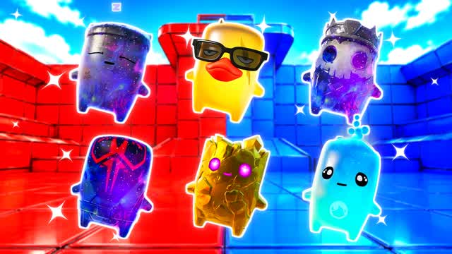 RED VS BLUE SLUDGE RIVER 🔴🔵 — Fortnite Creative map