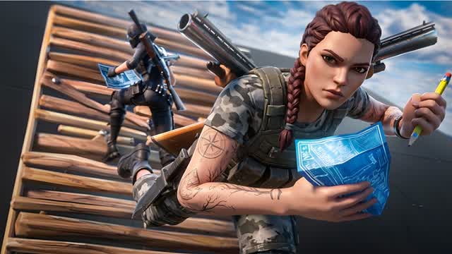 1V1 Dnzz — Fortnite Creative map