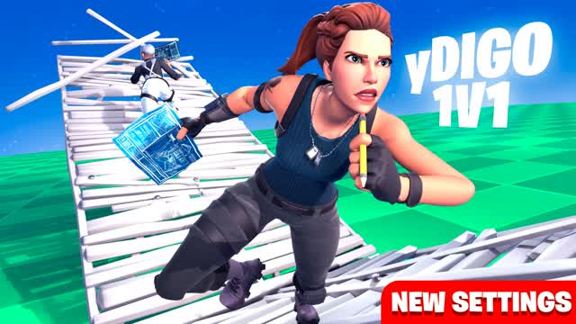 YDIGO 1V1 BUILD FIGHTS (200 PUMPS) — Fortnite Creative map