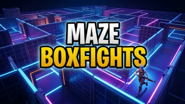 GOATED MAZE BOX FIGHTS📦 — Fortnite Creative map