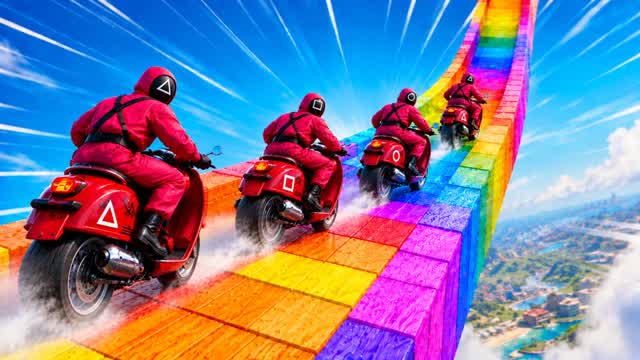 SUPER CITY BATTLE - CAR GAME — Fortnite Creative map