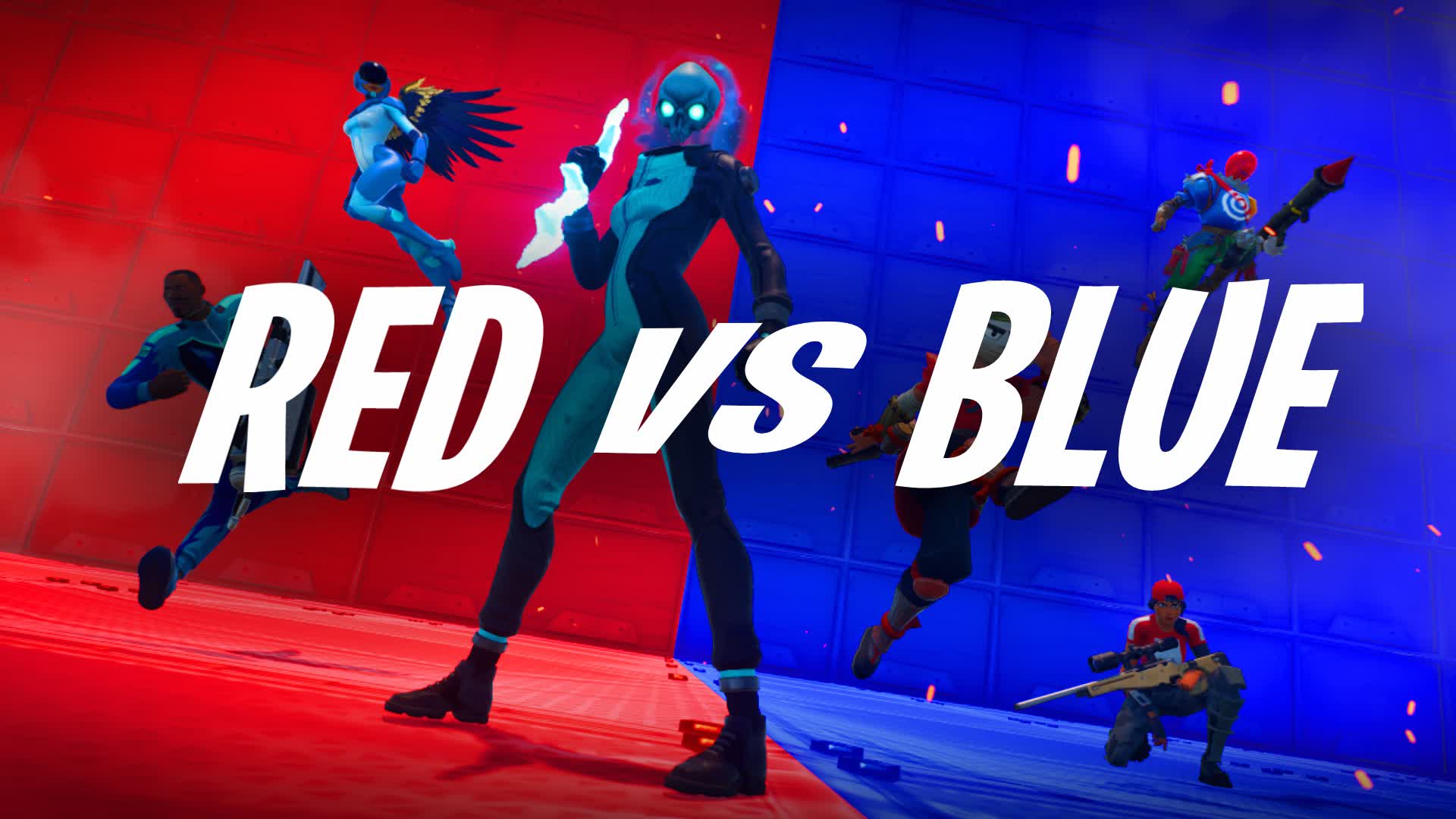 RVB RED VS BLUE by EOS Games — Fortnite Creative map
