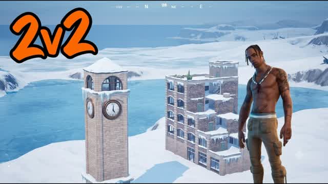 Last Zone Wars -2v2 — Fortnite Creative map cover art