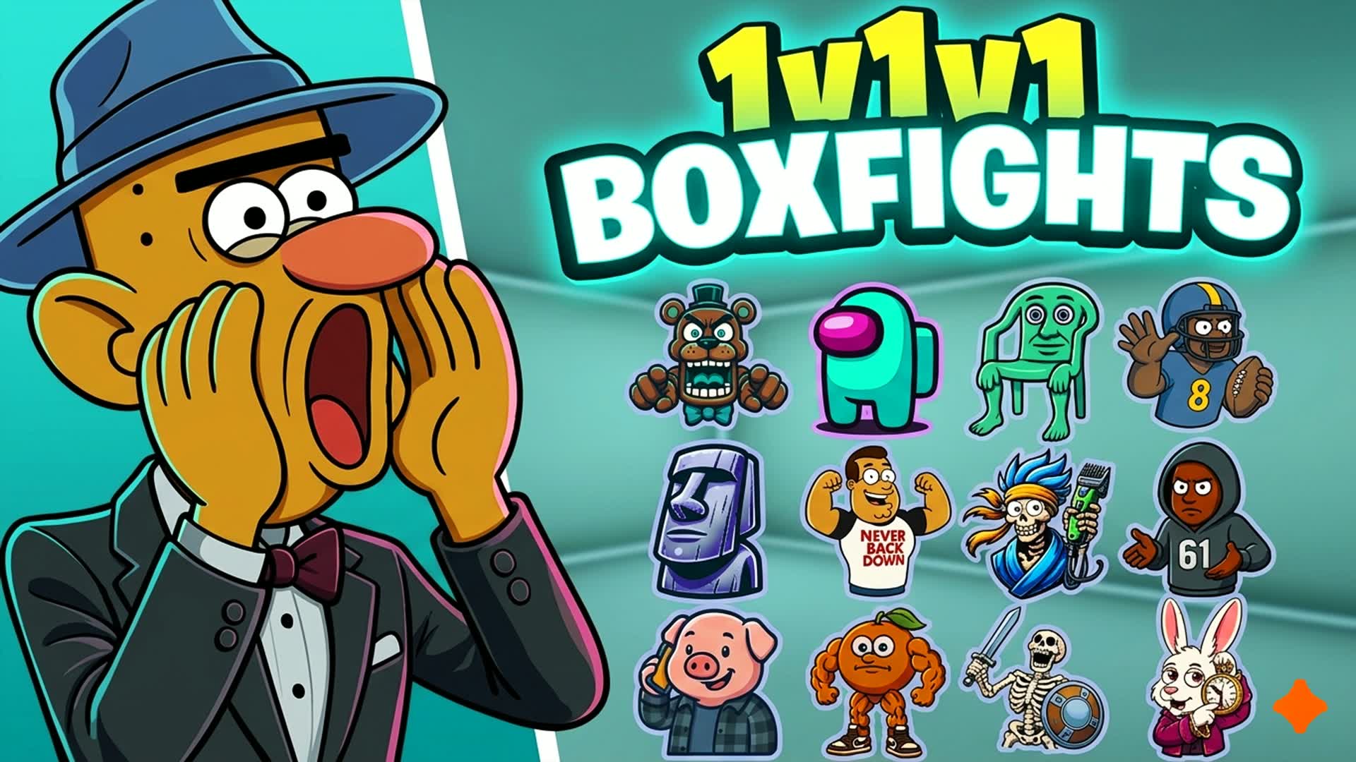 TROLL BOX PVP - BOX FIGHTS (wpgg) — Fortnite Creative map