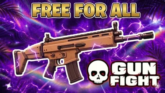 GUN FIGHT FREE FOR ALL — Fortnite Creative map