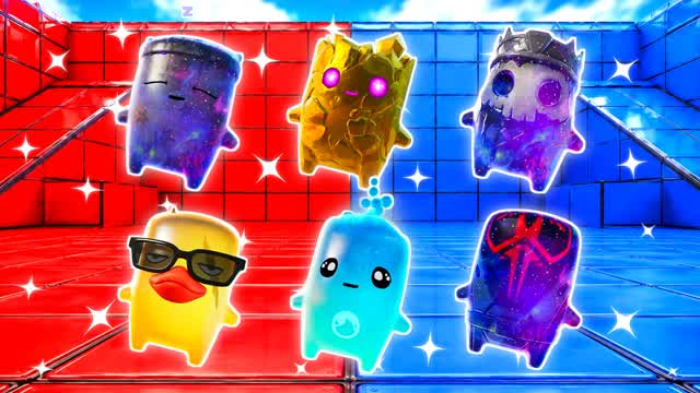 EMBER COMMAND RED VS BLUE 🔴🔵 — Fortnite Creative map cover art