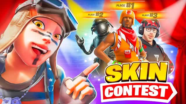 👑FASHION SHOW SKIN CONTEST🎭 — Fortnite Creative map cover art