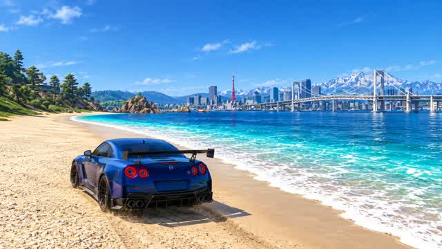 Beach Drive 🌴 — Fortnite Creative map