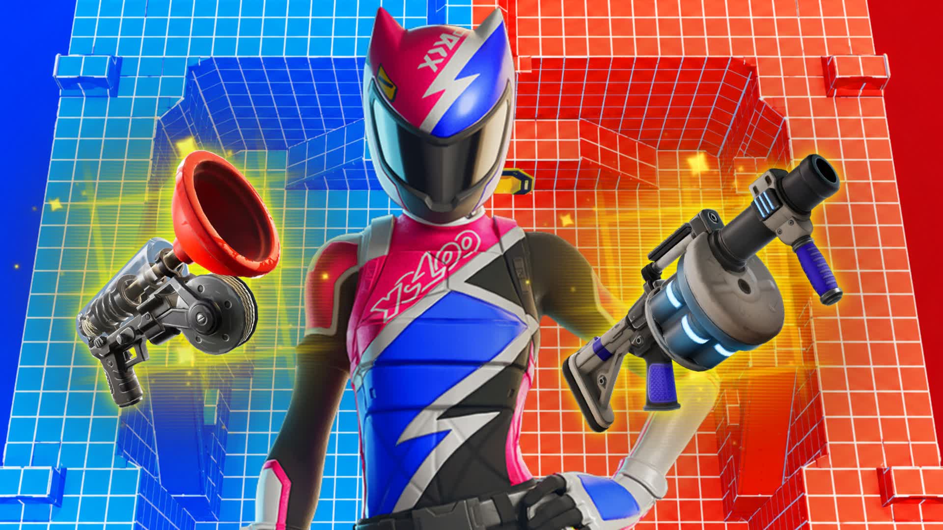 NOW BLUE NOW RED — Fortnite Creative map