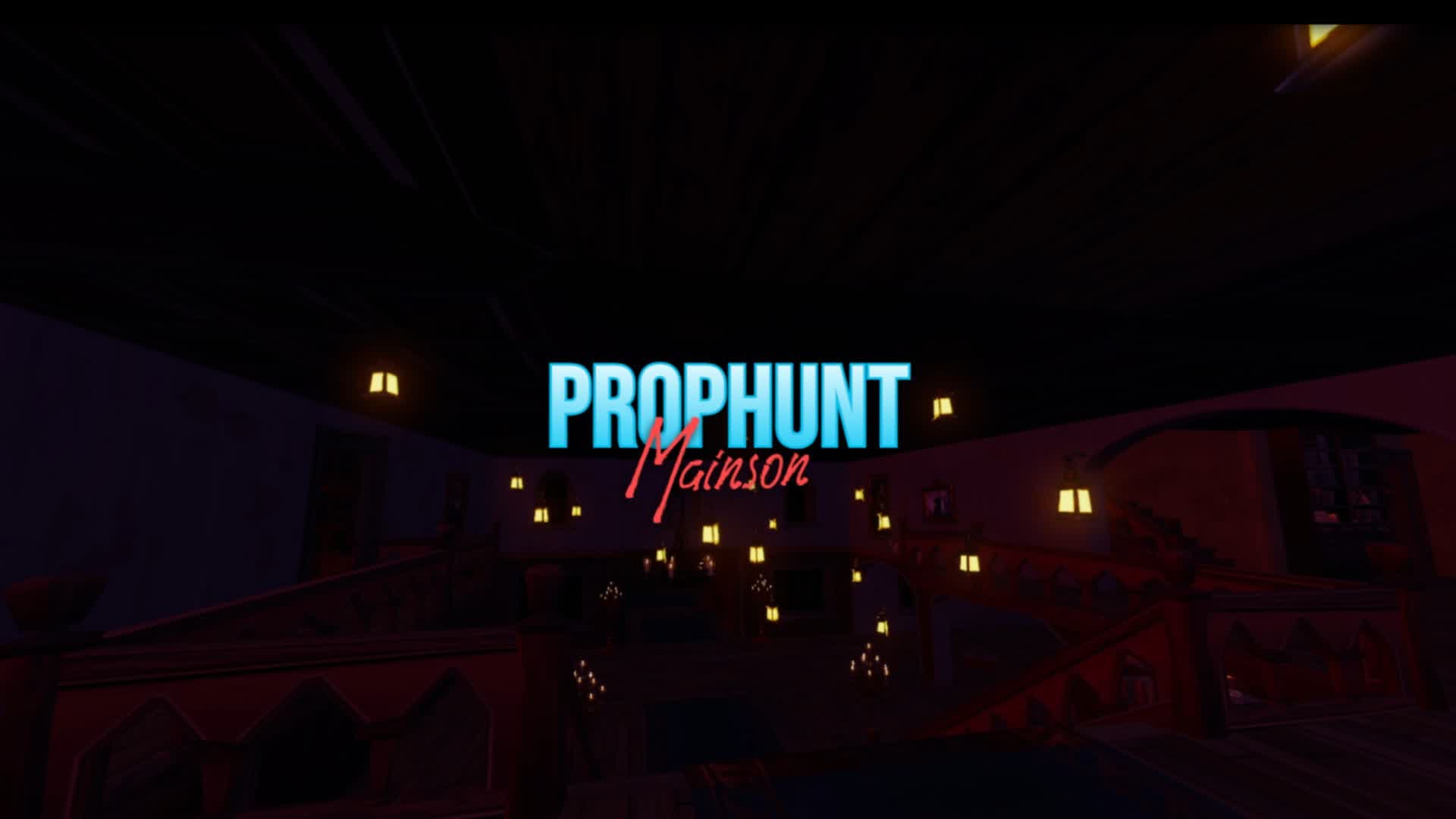 Scary Mansion Prop Hunt — Fortnite Creative map