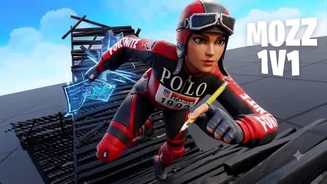 Mozz 1v1 Build Fights — Fortnite Creative map cover art