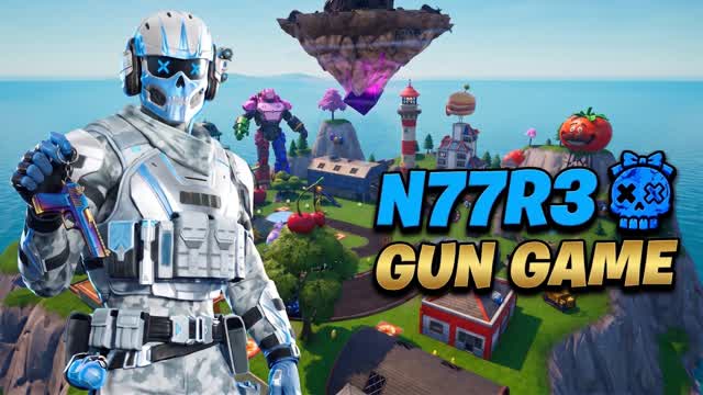 AMAZING GUN GAME N77 🎯 — Fortnite Creative map