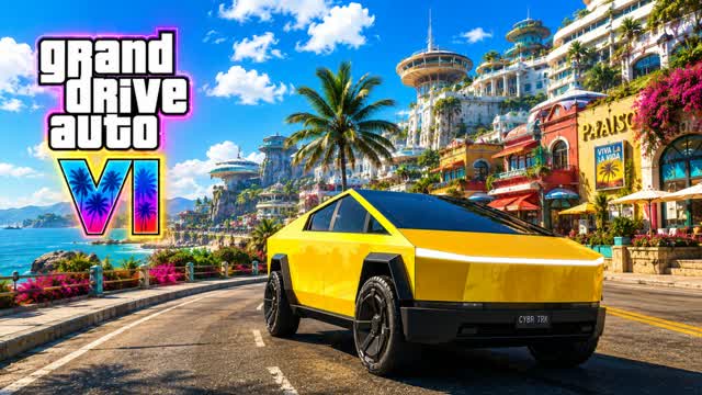 GDA VI 6 CARS TEXAS KICK — Fortnite Creative map cover art
