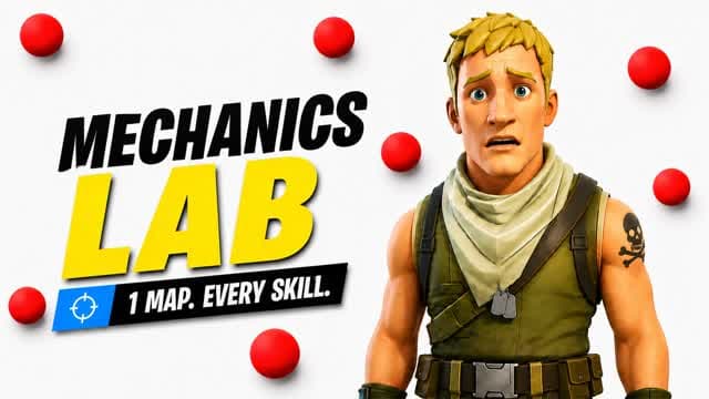 MECHANICS LAB [TRAINING] — Fortnite Creative map cover art