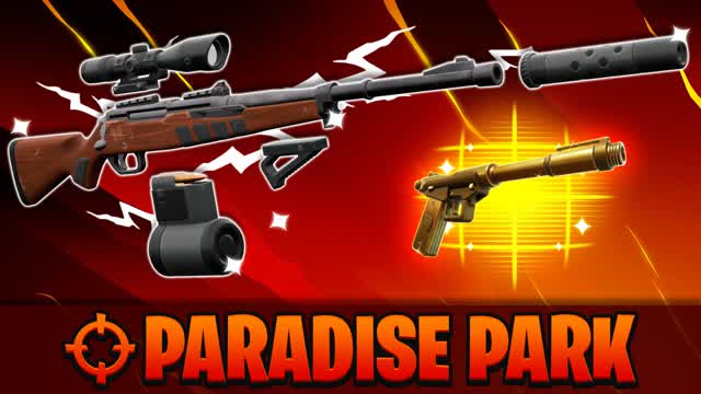 PARADISE PARK [ONE SHOT] — Fortnite Creative map