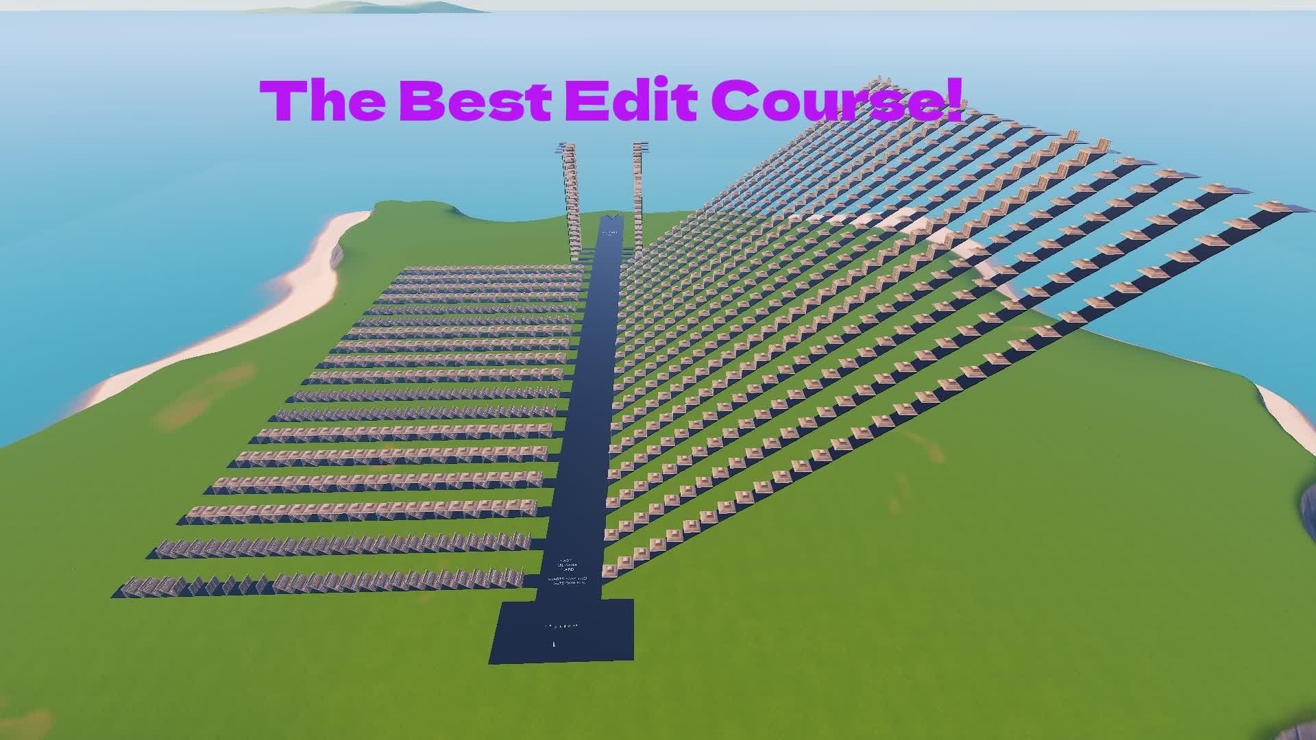 BEST EDIT COURSE EVER! — Fortnite Creative map