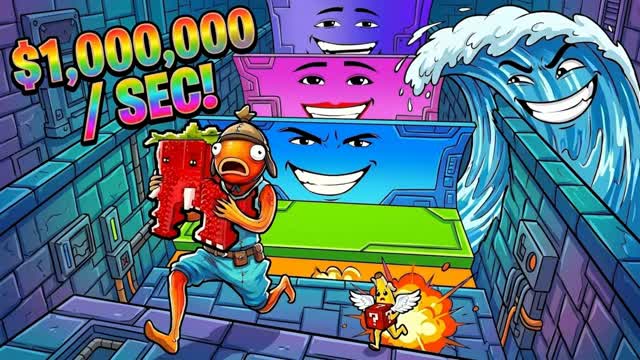 ESCAPE TSUNAMI FOR BRAINROT I PIJAQU — Fortnite Creative map