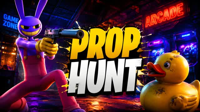 Prop Hunt INI — Fortnite Creative map cover art