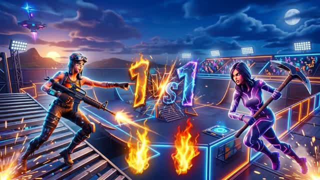 FNCS THE 1V1 — Fortnite Creative map cover art