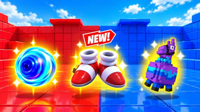 RED VS BLUE: LOADOUT CLASH 🔴🔵🔫 — Fortnite Creative map