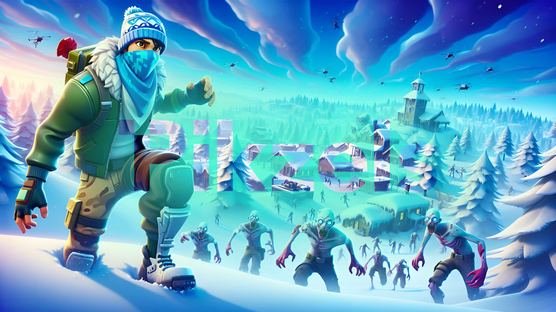 ZOMBIE Attack — Fortnite Creative map