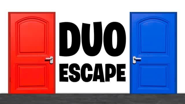 DUO ESCAPE ROOM 🚪 EPIC PLAY 🚪 — Fortnite Creative map cover art