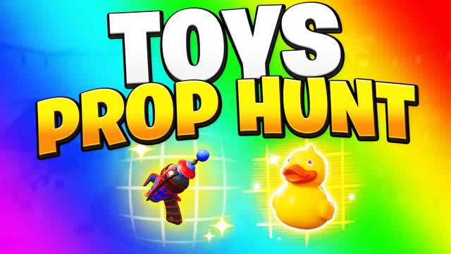 TOYS PROP HUNT — Fortnite Creative map cover art