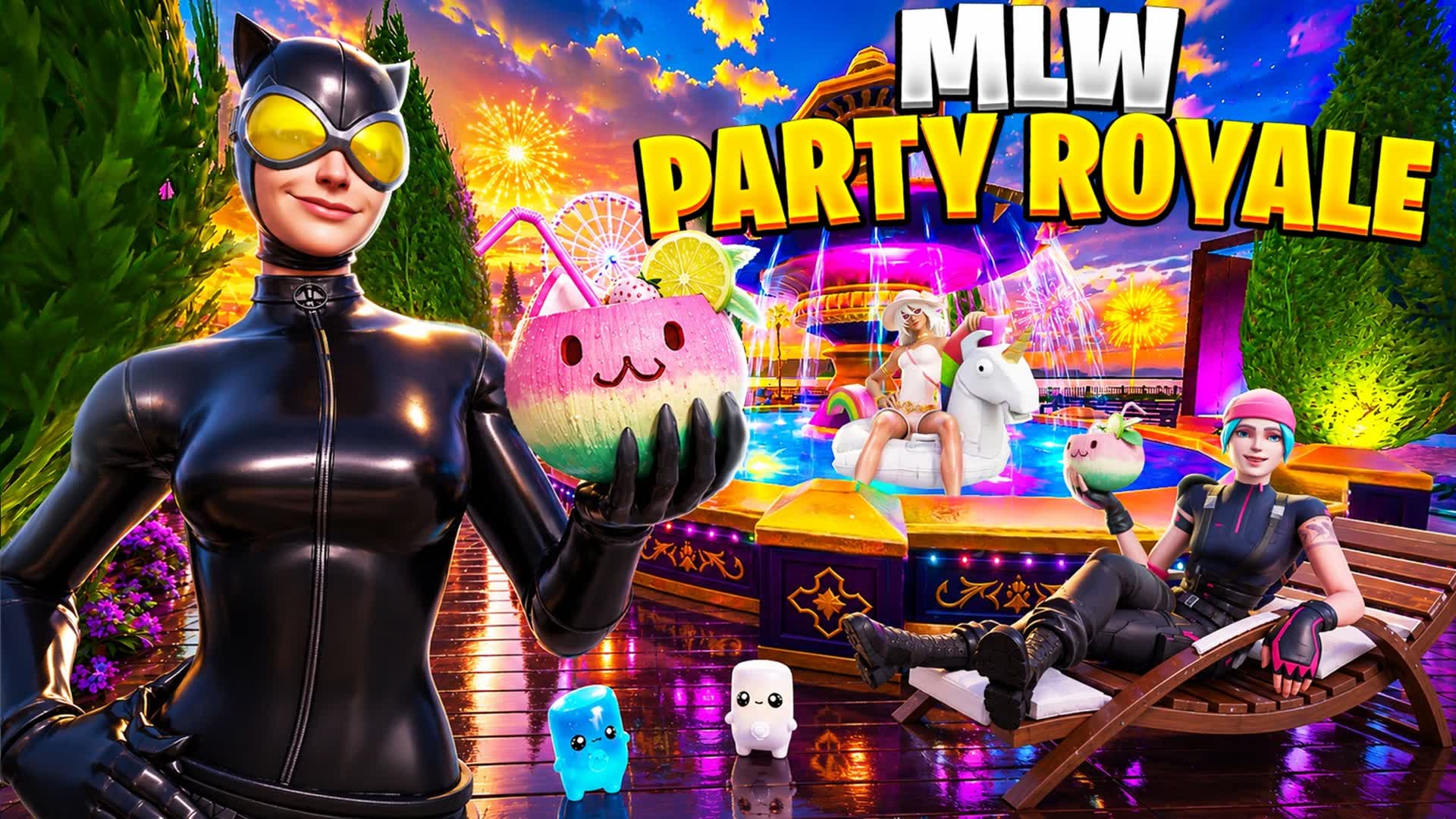 MLW PARTY ROYALE — Fortnite Creative map