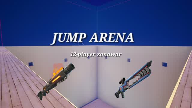 Jump arena — Fortnite Creative map cover art