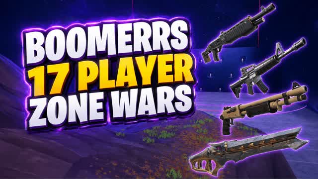 Boomerrs ZoneWars — Fortnite Creative map