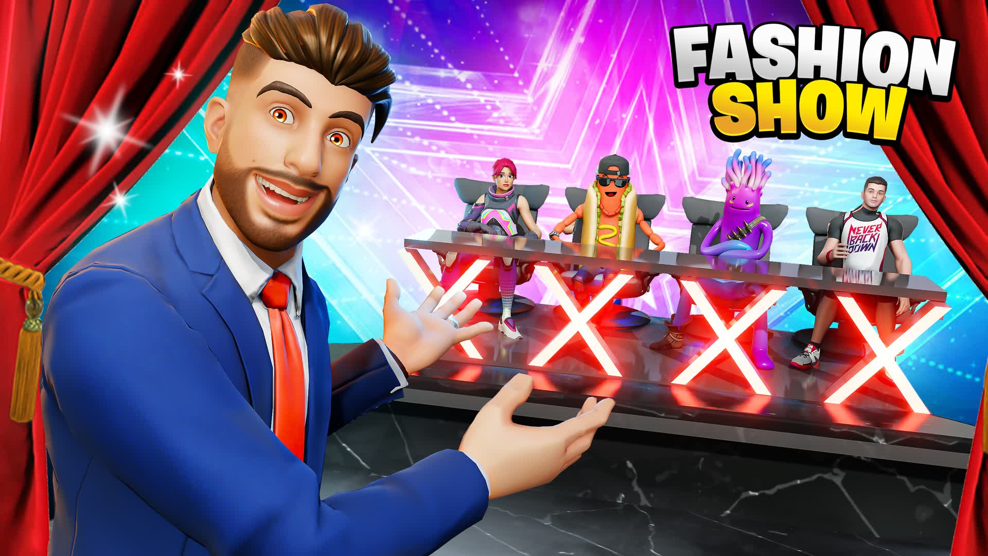 🎭 FORTNITE GOT FASHION ⭐ — Fortnite Creative map