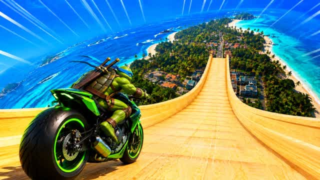 SUPER RACE - CAR GAME — Fortnite Creative map