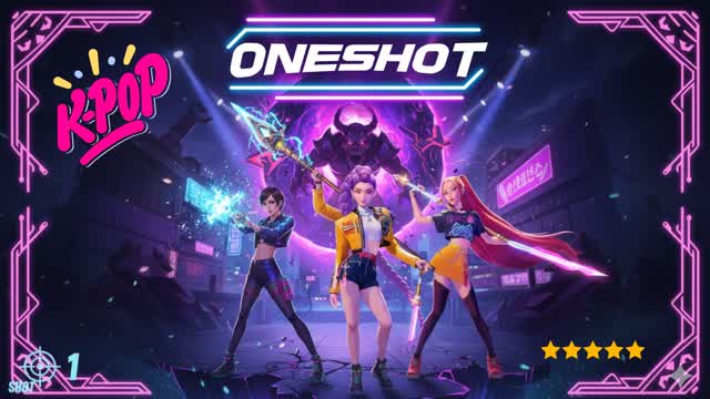 K-POP OneShot – FFA — Fortnite Creative map