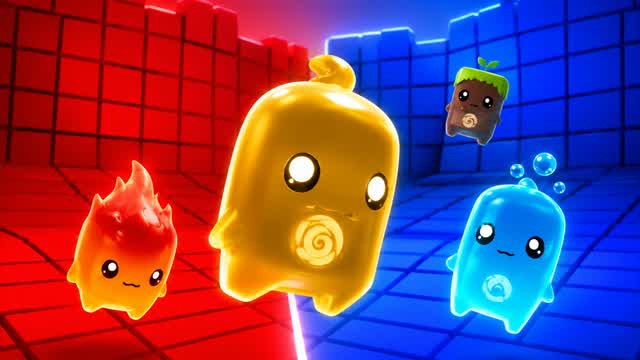 RED VS BLUE FINAL DRIVE 🔴🔵 — Fortnite Creative map