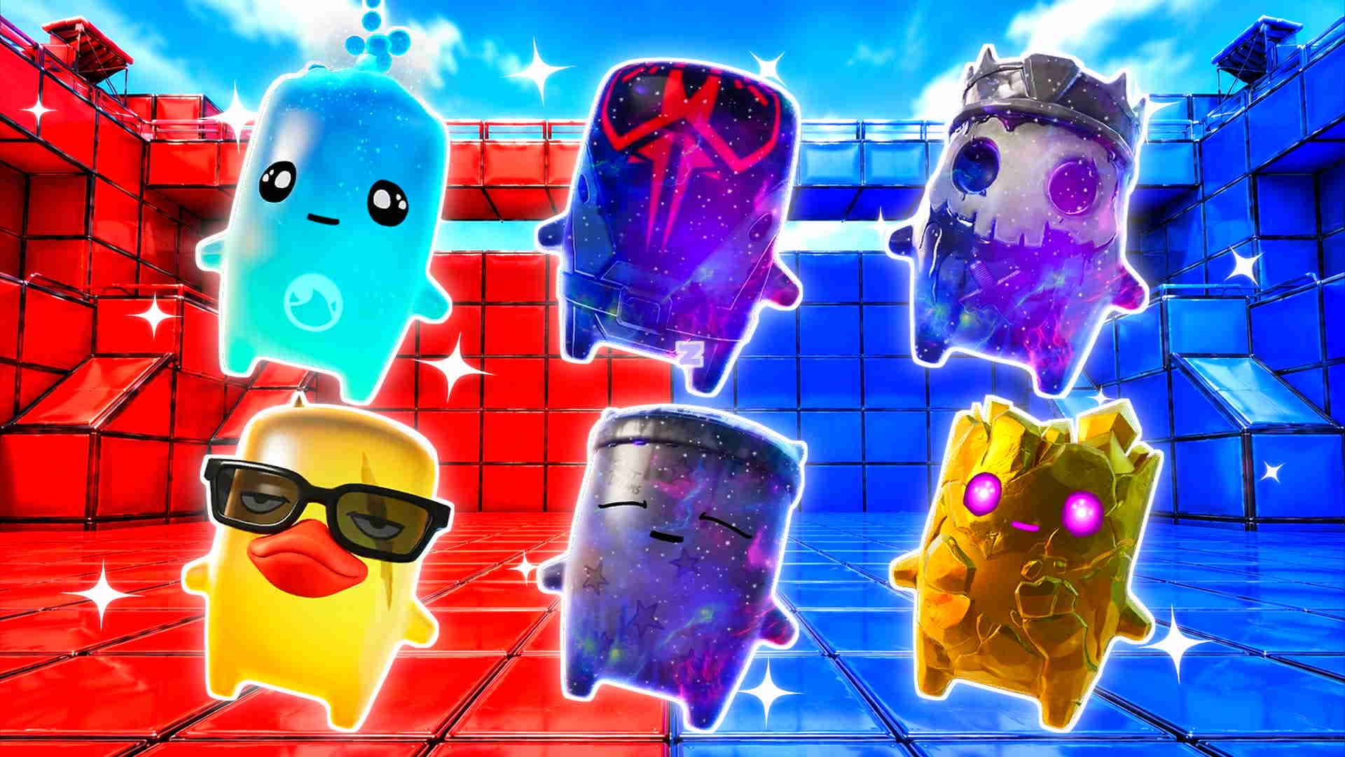 RED VS BLUE ZERO DRIFT 🔴🔵 — Fortnite Creative map