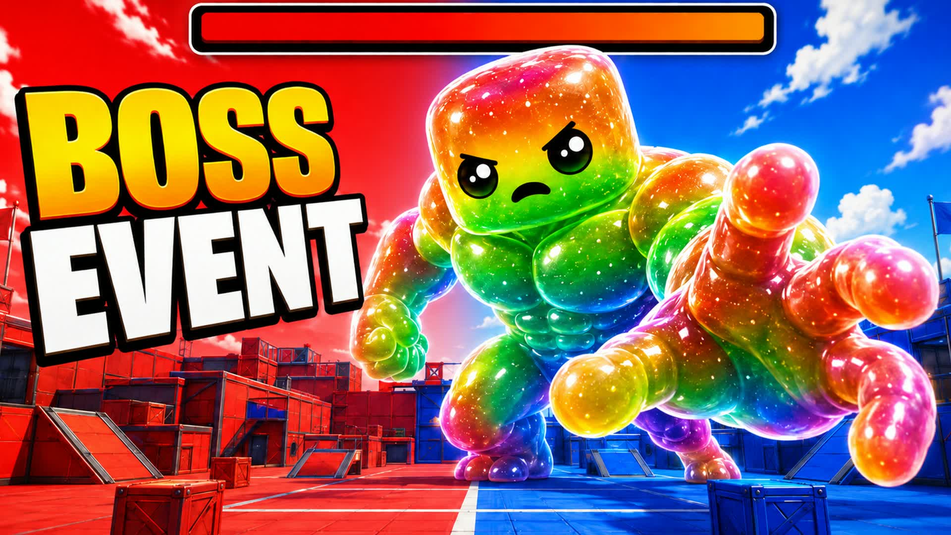 BOSS RVB 🔵🔴 — Fortnite Creative map