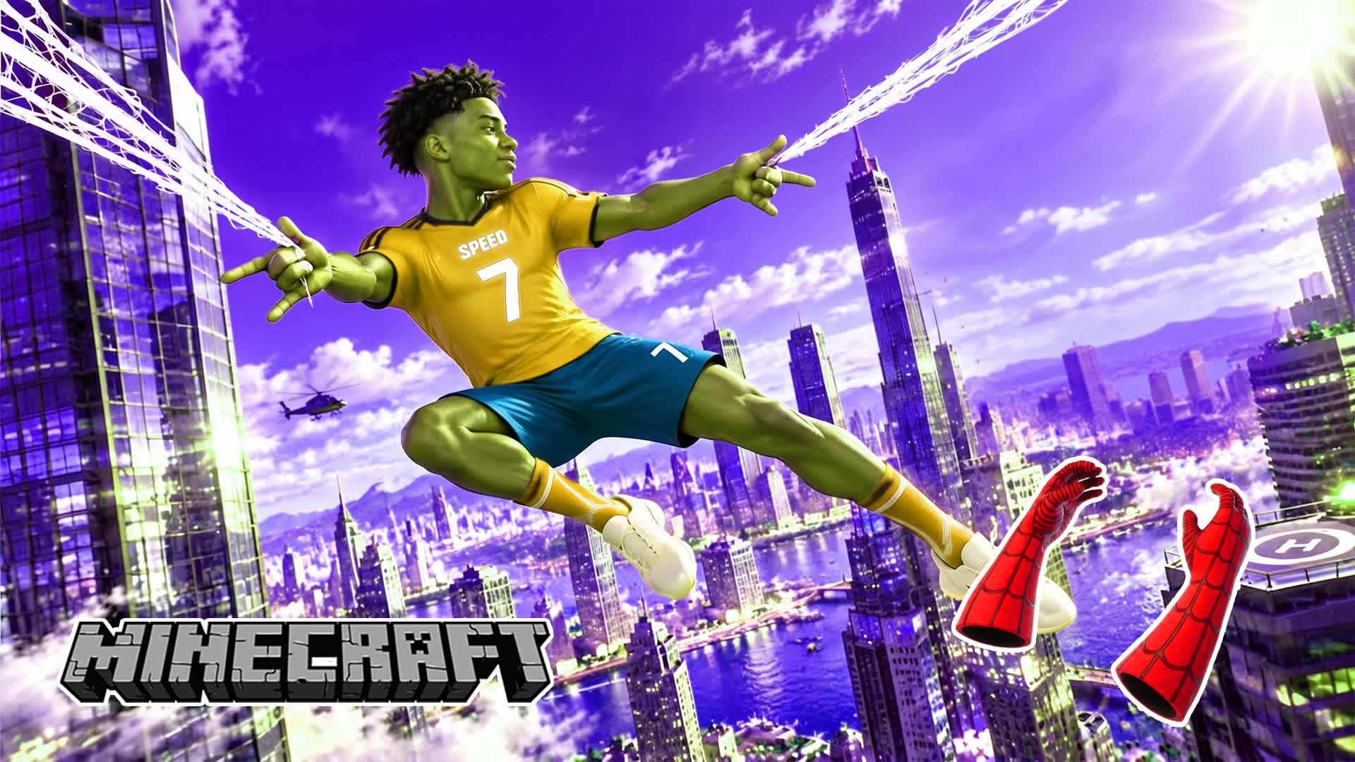 SPIDERS CITY HOT GUN GAME 🚗 — Fortnite Creative map