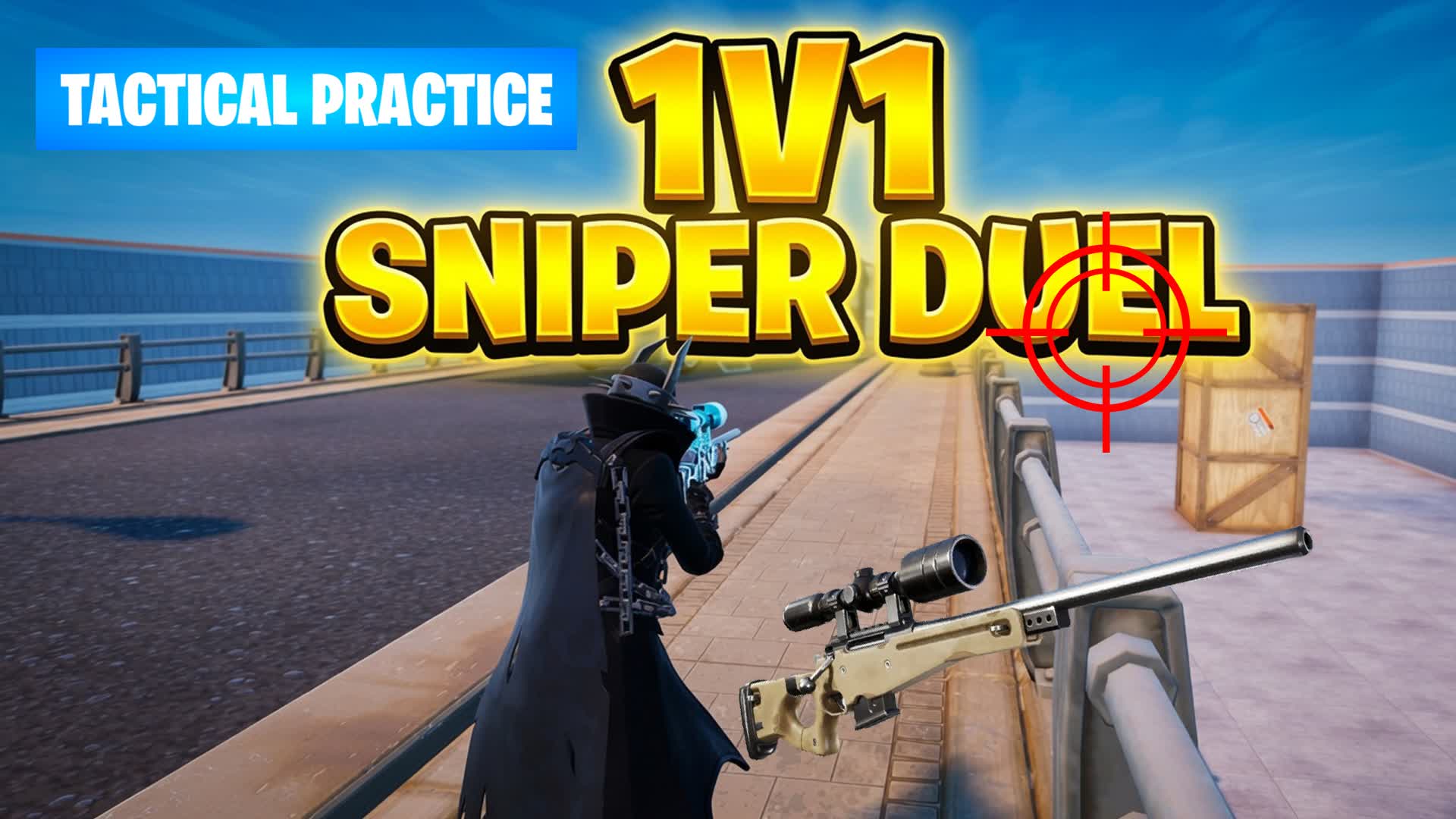 TACTICAL 1v1: SNIPER — Fortnite Creative map
