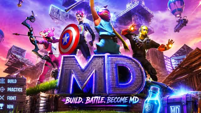 battle MD — Fortnite Creative map cover art