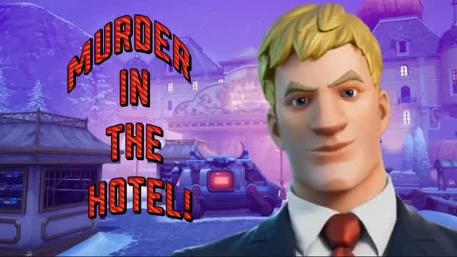 Murder in the Hotel! — Fortnite Creative map cover art