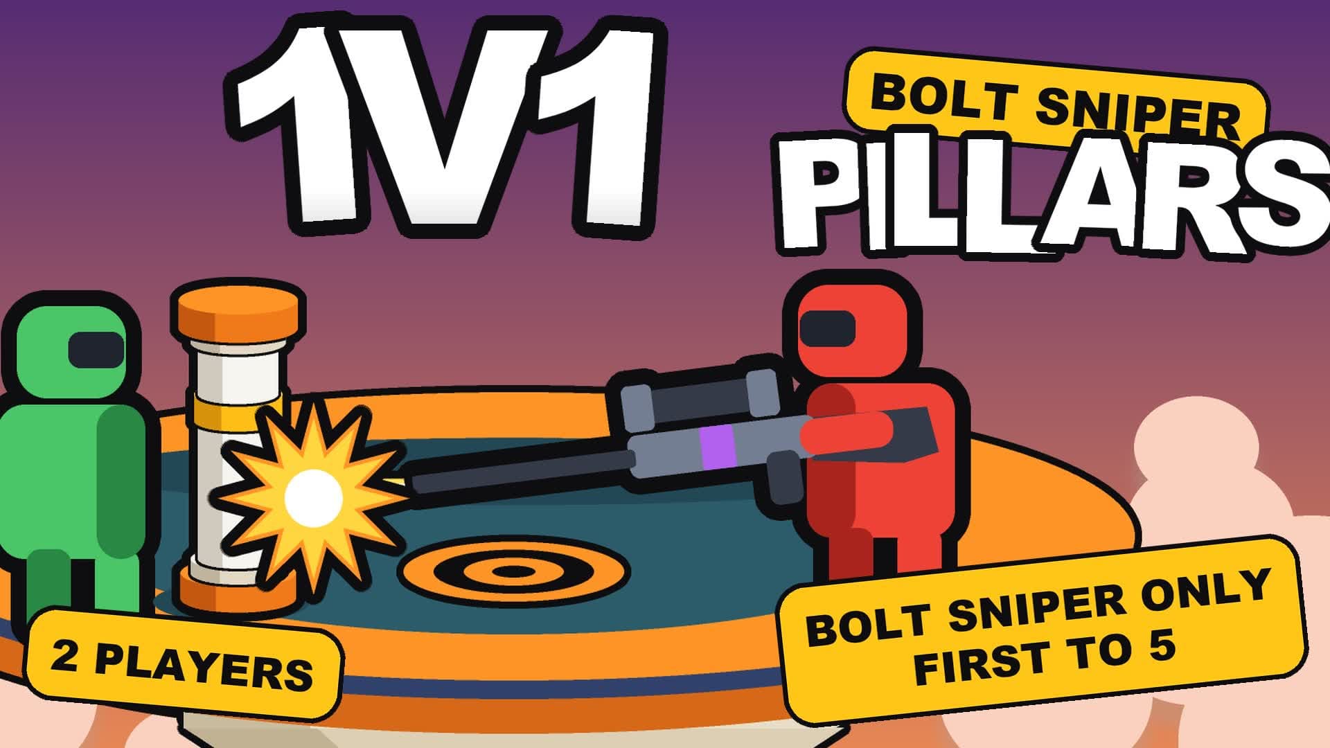 BOLT SNIPER 1V1 PILLARS — Fortnite Creative map