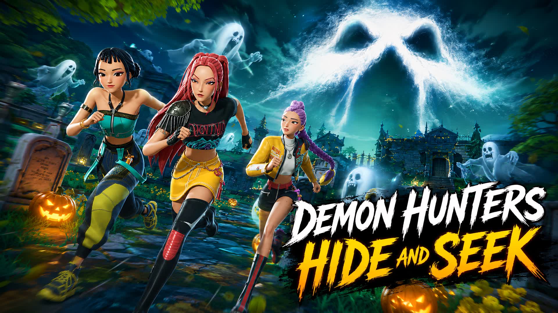 KPop Demon Hunters Hide and Seek 👻🎃🍬 — Fortnite Creative map