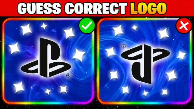 GUESS THE CORRECT LOGOS🔍 [BRAINROT] — Fortnite Creative map